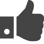 Thumbs Up SVG Icon